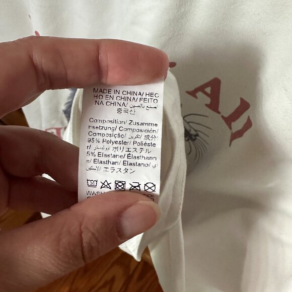 I'm a Delight Opossum T-shirt | White with Pink Lettering | Size XL | NWOT - Picture 5 of 5